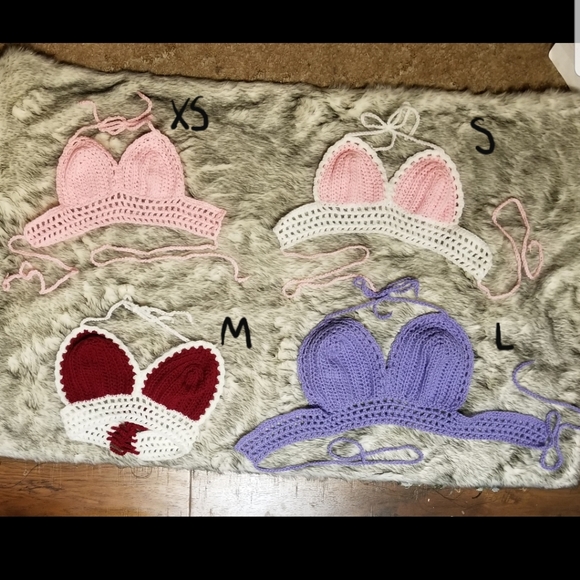 Crochet Bralette/Bikini Handmade - Picture 9 of 10